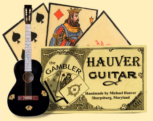 Hauver Guitar Gambler handmade in Sharpsburg MD