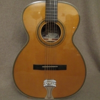 Hauver Guitar Leadbelly custom vintage