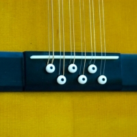 Hauver Guitar Holzapfel custom bridge